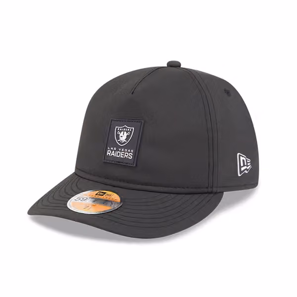 Las Vegas Raiders 2025 NFL On-Field Sideline 59FIFTY A-Frame Fitted Cap Black product photo