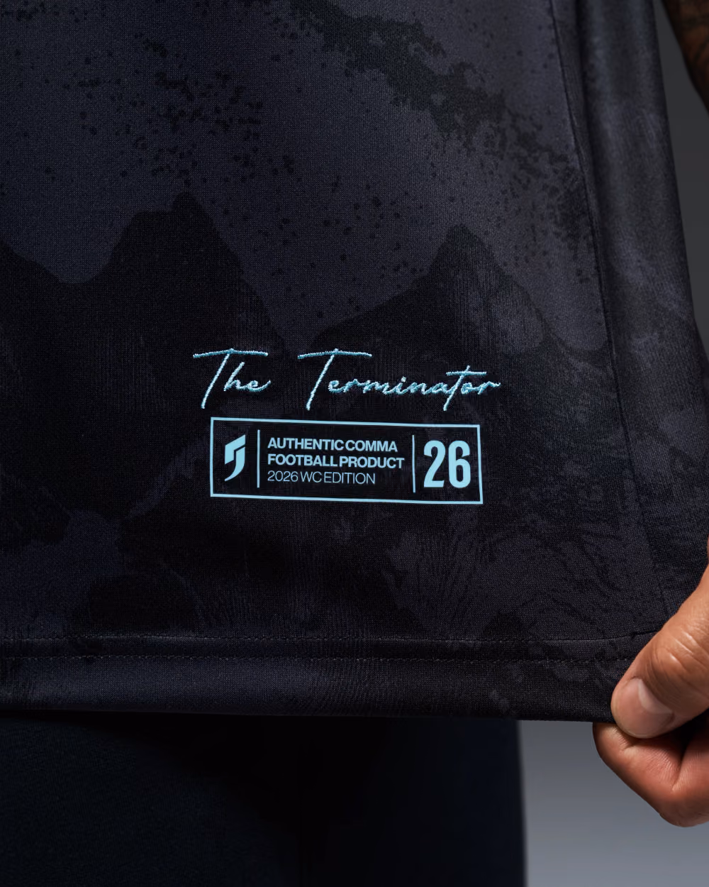 Jersevo Custom Personalized The Terminator Heritage Jersey (2026WC Edition) detail view 6