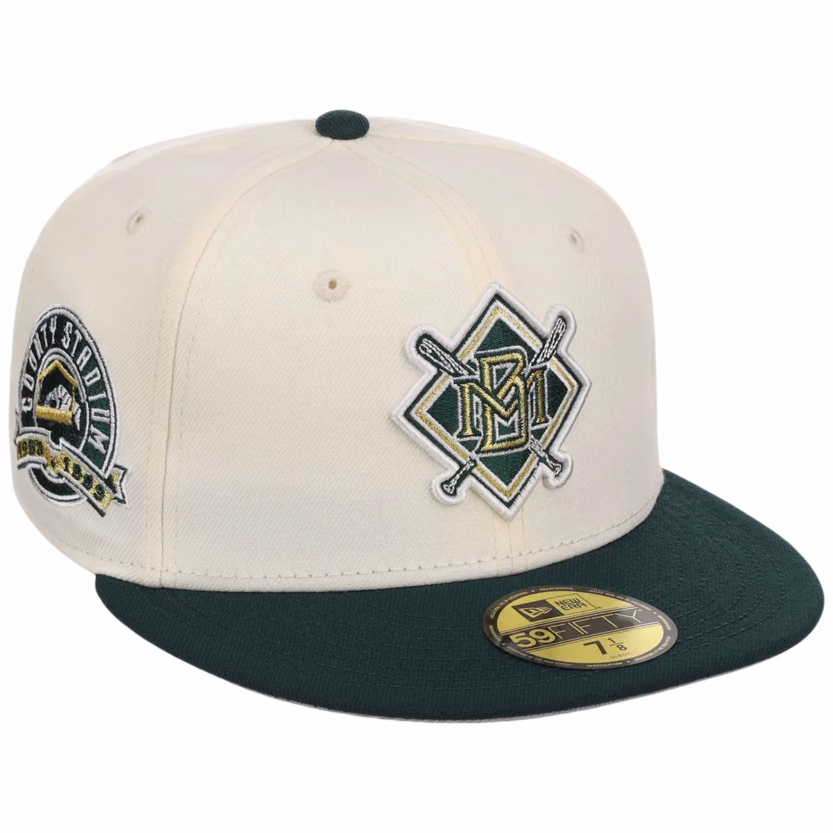 Milwaukee Brewers MLB Gilded Ivy New Era 59FIFTY front view