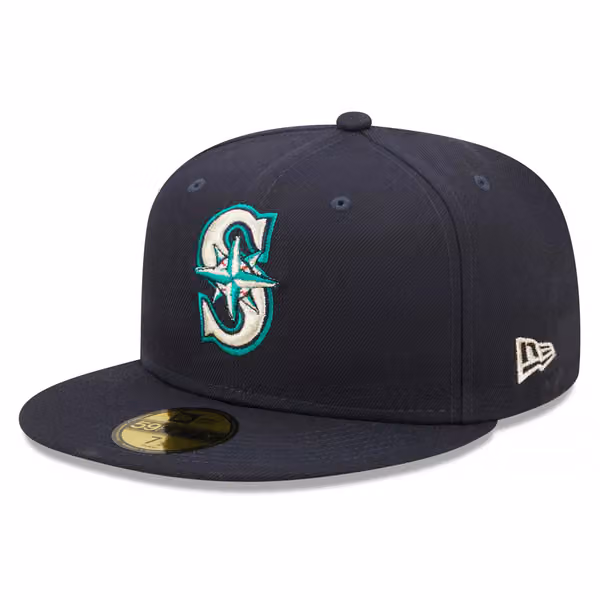 Seattle Mariners Authentic 59FIFTY Fitted MLB Cap Game Navy product photo