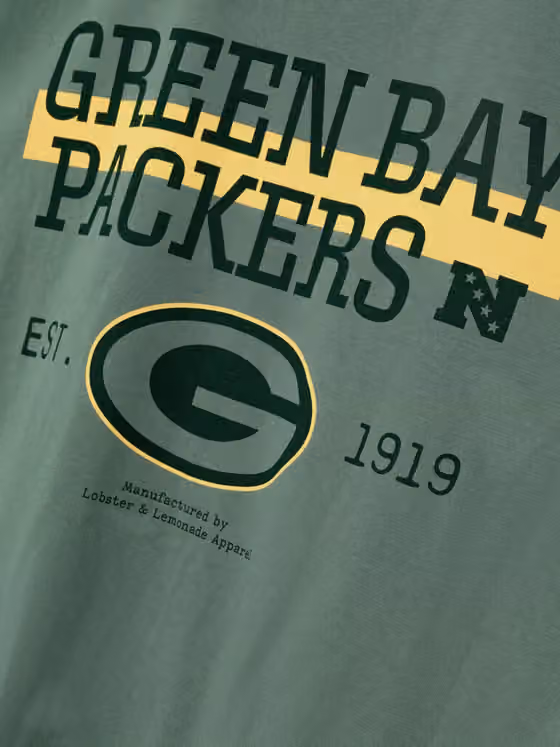 Green Bay Packers L&L '89 Classics NFL T-Shirt Green view 4