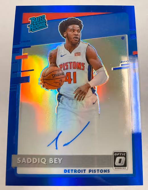 2020/21 Panini Donruss Optic Basketball H2 Hobby Hybrid Box NBA view 5