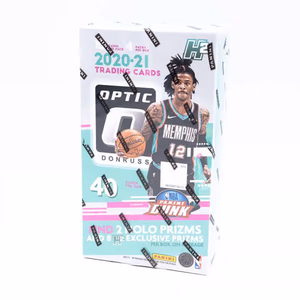 2020/21 Panini Donruss Optic Basketball H2 Hobby Hybrid Box NBA view 1