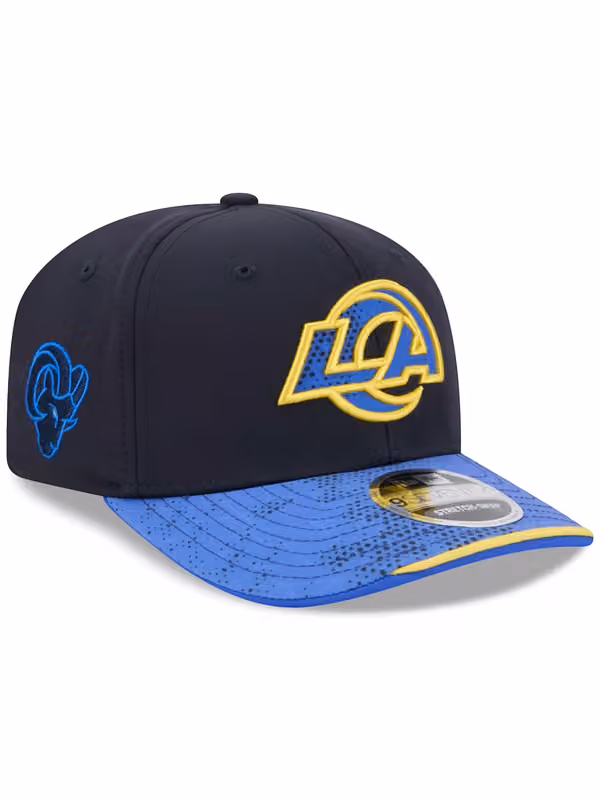 Los Angeles Rams 2026 NFL Rivalries Sideline 9SEVENTY Stretch-Snap Cap Navy product photo