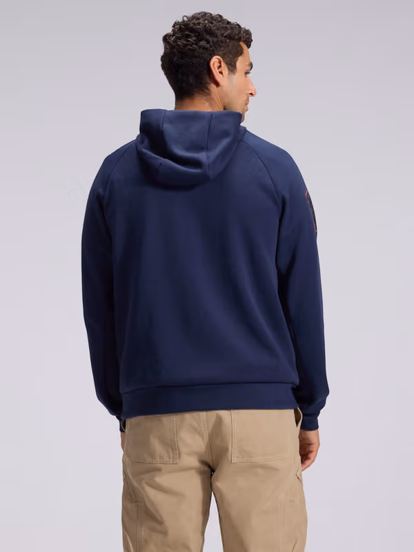 Chicago Bears 2026 NFL Rivalries Dri-FIT Pullover Hoodie Navy view 2