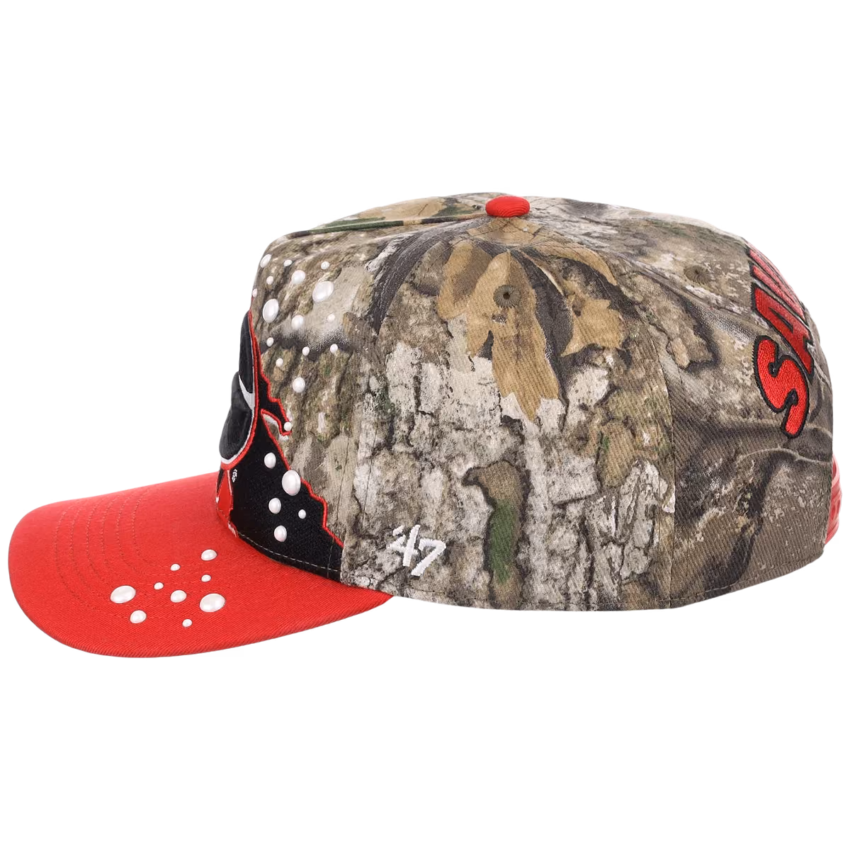 Georgia Bulldogs UGA x Quavo Georgia Pack Collection - '47 Splash Camo Pearl Hitch (Camo/Red) detail view