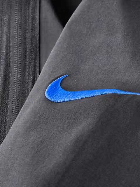 Detroit Lions 2026 NFL Rivalries Sideline Half-Zip Anorak Jacket Black view 8