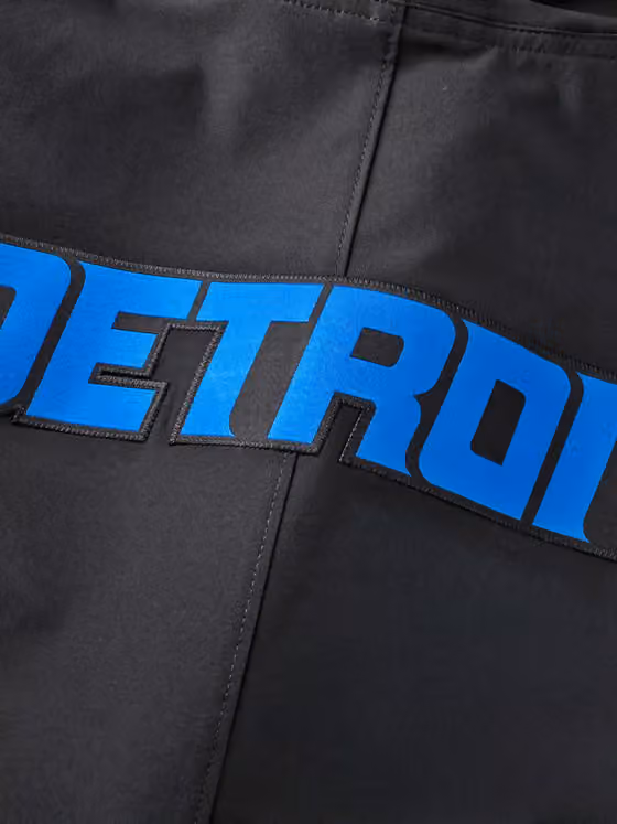 Detroit Lions 2026 NFL Rivalries Sideline Half-Zip Anorak Jacket Black view 6