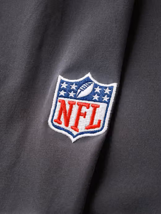Detroit Lions 2026 NFL Rivalries Sideline Half-Zip Anorak Jacket Black view 7