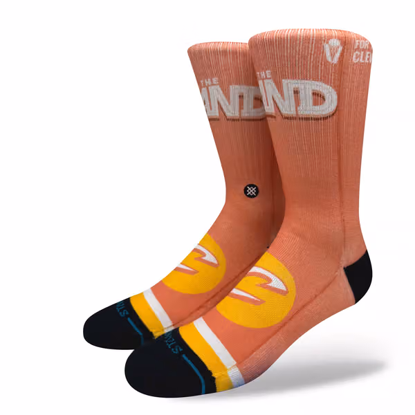 Cleveland Cavaliers 2025-26 NBA City Edition Crew Socks view 1