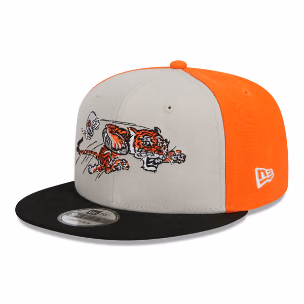 Cincinnati Bengals Historic 2023 NFL Sideline New Era 9FIFTY Snapback Cap view 1
