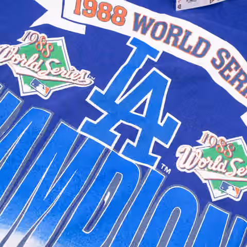 Los Angeles Dodgers 1988 World Series Champions MLB T-Shirt Blue view 3
