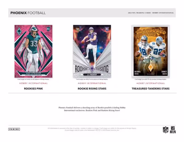2024 Panini Phoenix Football NFL International Mega Box view 3