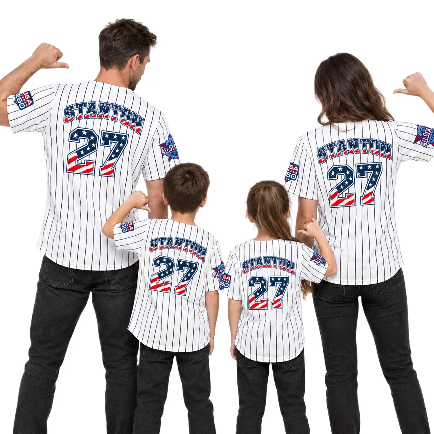 Fourth of July Giancarlo Stanton Yankees Jersey Legendary MLB Style