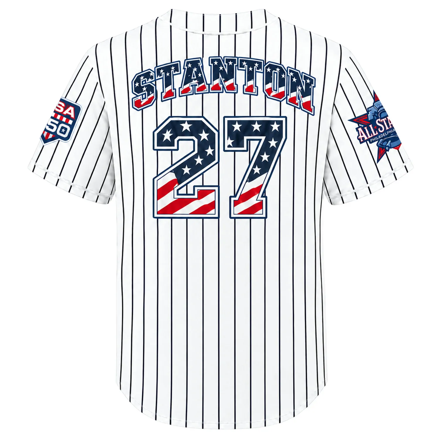 Fourth of July Giancarlo Stanton Yankees Jersey Legendary MLB Style