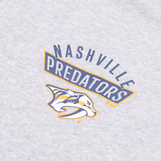 Nashville Predators adidas 2021/22 NHL Authentic Apparel Full-Zip Hoodie Grey view 3
