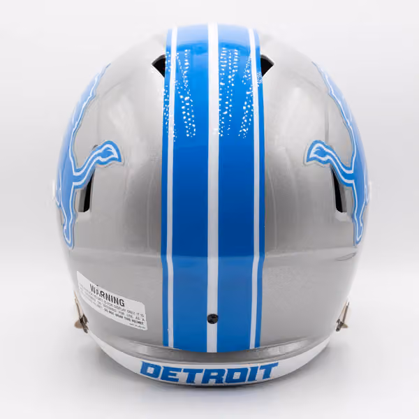Detroit Lions Riddell Replica NFL Speed Full Size Helmet view 4