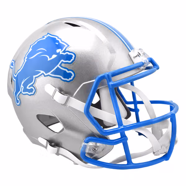 Detroit Lions Riddell Replica NFL Speed Full Size Helmet view 1