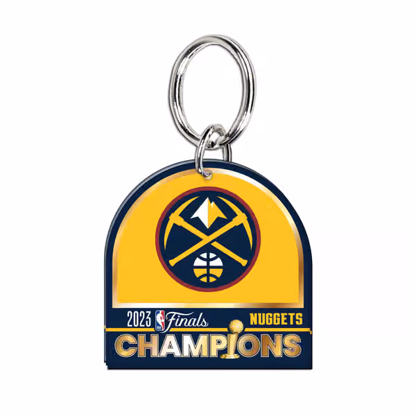 Denver Nuggets 2023 NBA Champions Acrylic Key Ring view 1