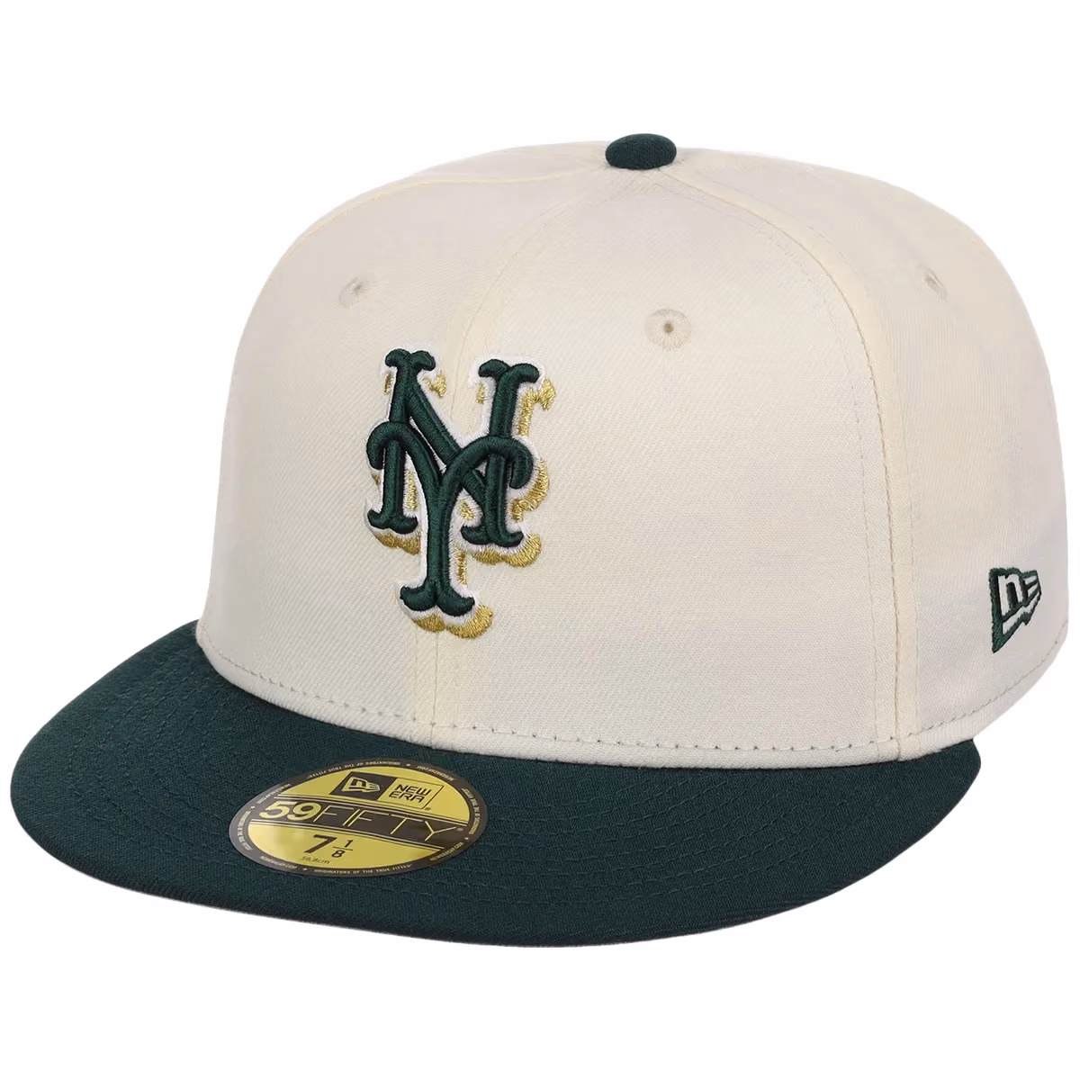 New York Mets MLB Gilded Ivy New Era 59FIFTY detail view