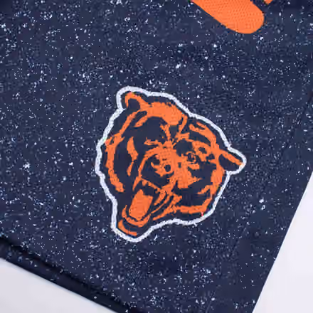 Chicago Bears Jumbotron Throwback Mitchell & Ness NFL Shorts Navy view 3