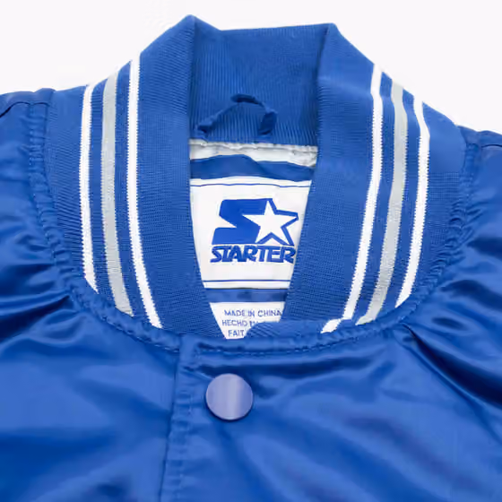 Toronto Maple Leafs Enforcer NHL Varsity Satin Jacket view 4