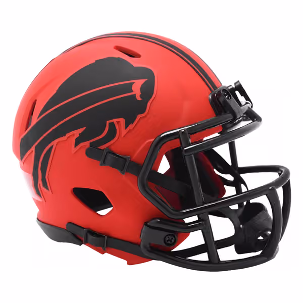 Buffalo Bills Rave Alternate NFL Speed Mini Helmet Red view 1