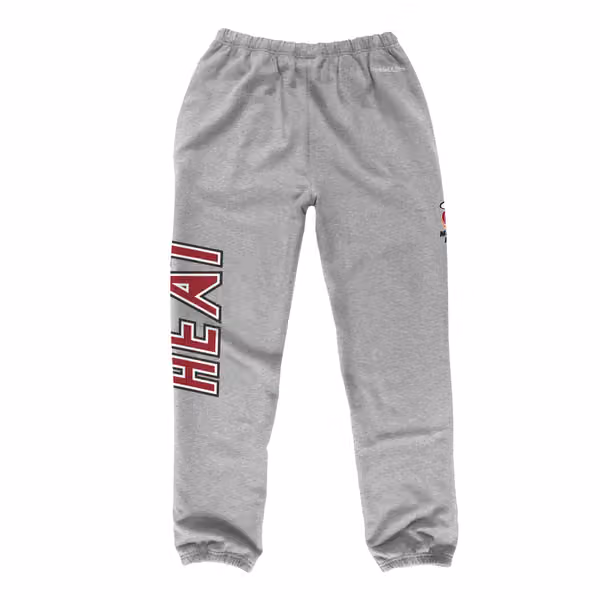 Miami Heat Champ City Mitchell & Ness Premium NBA Sweatpants view 2