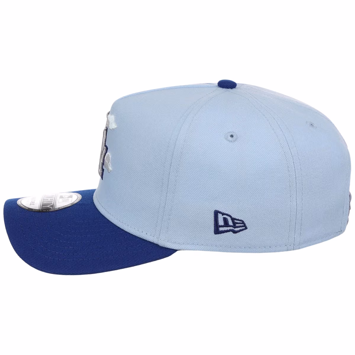 Los Angeles Dodgers Blue Heaven New Era 9FORTY A-Frame (Sky/Royal) detail view