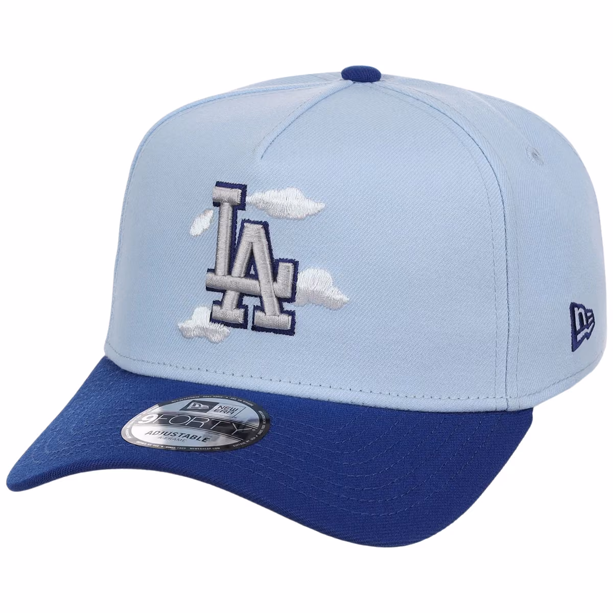 Los Angeles Dodgers Blue Heaven New Era 9FORTY A-Frame (Sky/Royal) detail view