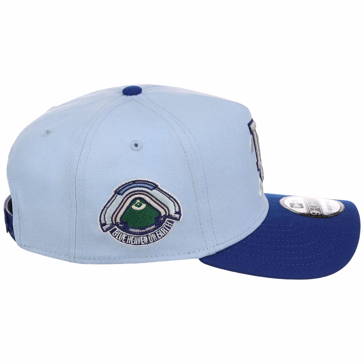 Los Angeles Dodgers Blue Heaven New Era 9FORTY A-Frame (Sky/Royal) detail view