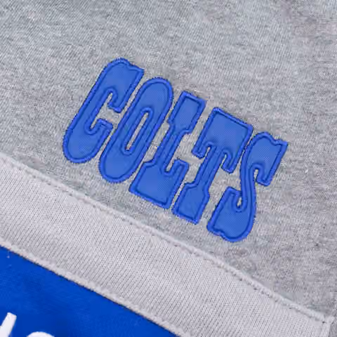 Indianapolis Colts Head Coach Mitchell & Ness NFL Throwback Football Hoodie view 4