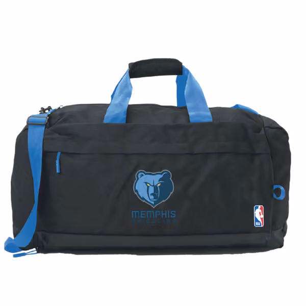 Memphis Grizzlies NBA Duffle Bag Black view 1