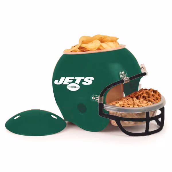 New York Jets Football NFL Snack Helmet view 1