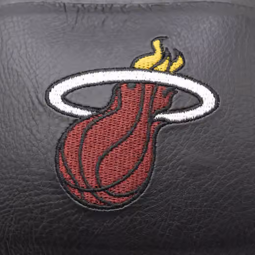 Miami Heat Premiere Wilson NBA Basketball Black (Size 7) view 2