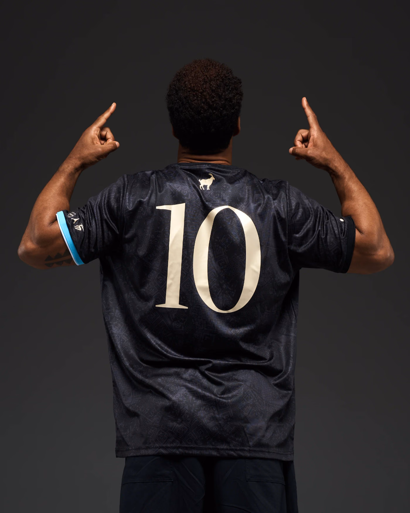 Jersevo Custom Personalized La Pulga Jersey back view