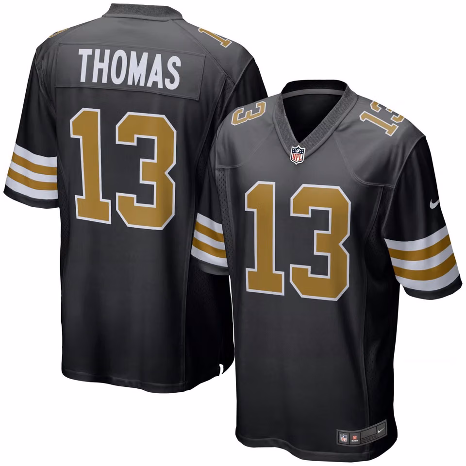 Michael Thomas #13 New Orleans Saints Nike Game NFL Football Jersey Alternate view 1