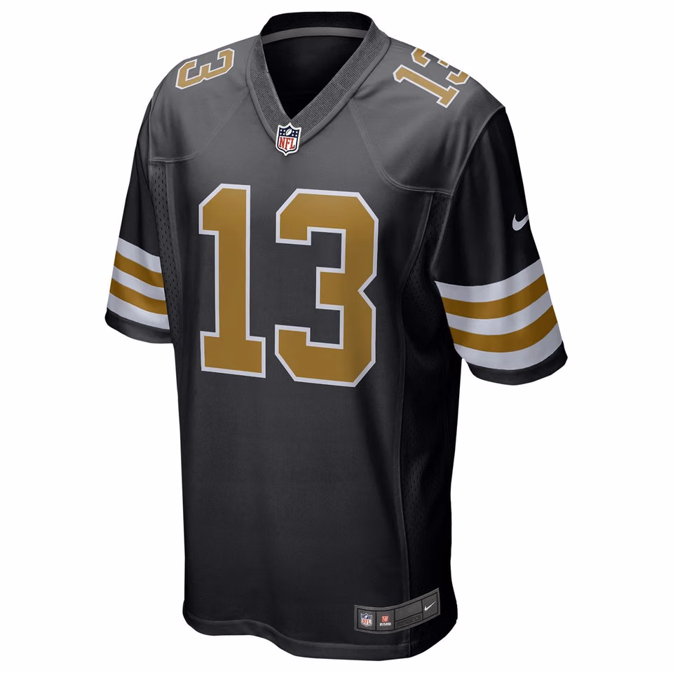 Michael Thomas #13 New Orleans Saints Nike Game NFL Football Jersey Alternate view 2