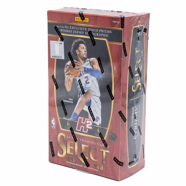 2021/22 Panini Select Basketball NBA H2 Box view 1