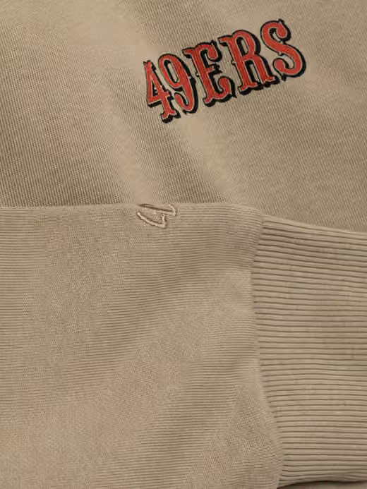 San Francisco 49ers L&L '76 Classics NFL Hoodie Brown view 3
