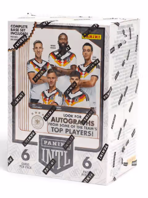2026 Panini INTL DFB Germany Football Blaster Box view 1