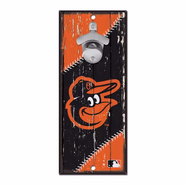 Baltimore Orioles MLB Bottle Opener Sign view 1