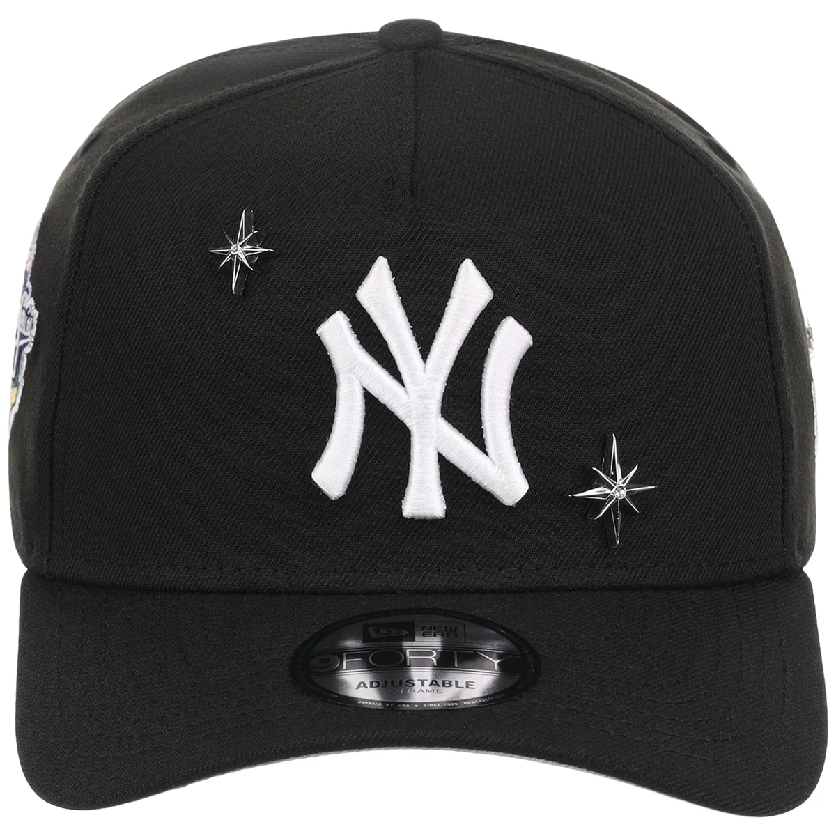 New York Yankees MLB Star Stud New Era 9FORTY A-Frame detail view