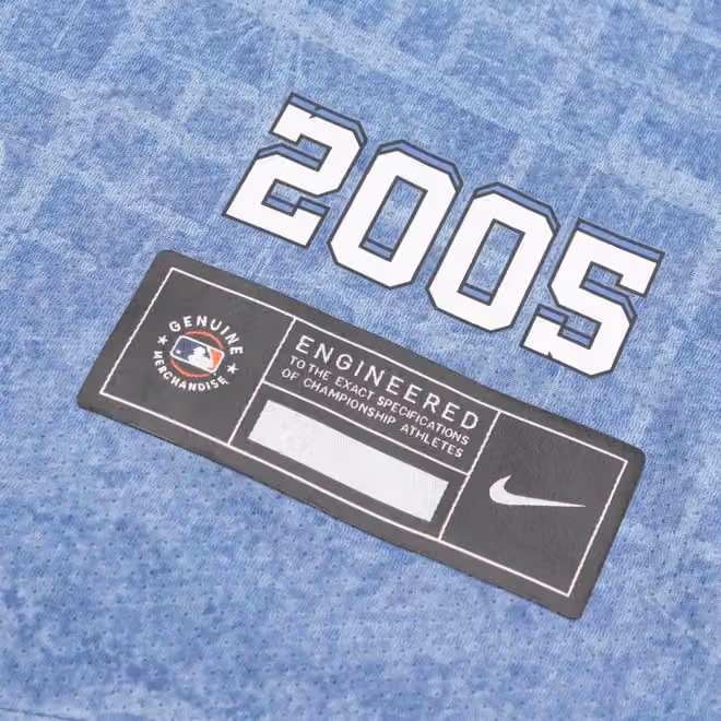 Washington Nationals City Connect Nike Limited MLB Jersey Blue view 4