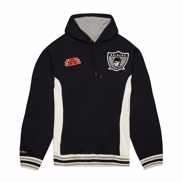 Las Vegas Raiders Team Legacy Mitchell & Ness NFL Hoodie Black view 1
