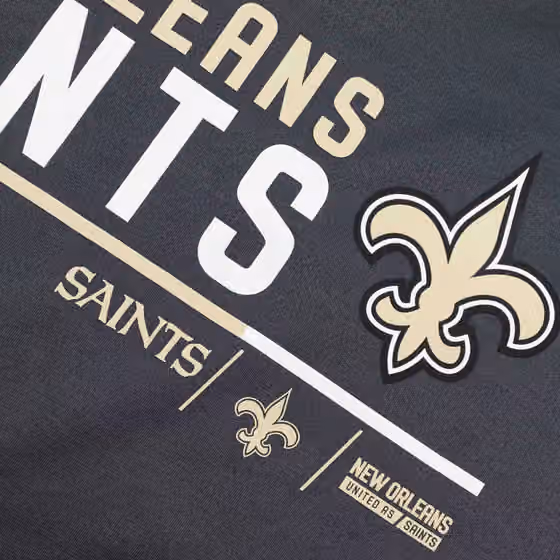 New Orleans Saints Community Therma Dri-FIT NFL Hoodie Anthracite view 5