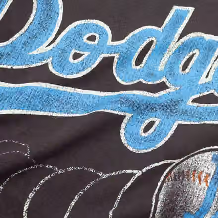 Los Angeles Dodgers Sigma '47 Foundation MLB T-Shirt Carbonite view 3