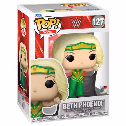 Funko POP! #127 Beth Phoenix Vinyl WWE Legends Figure view 1
