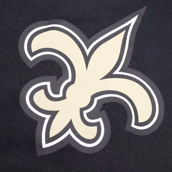 New Orleans Saints 2024 NFL Sideline Nike Club Hoodie Black view 3