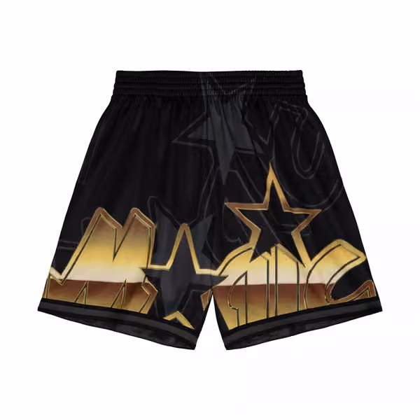 Orlando Magic Big Face 4.0 Mitchell & Ness NBA Shorts Black view 1